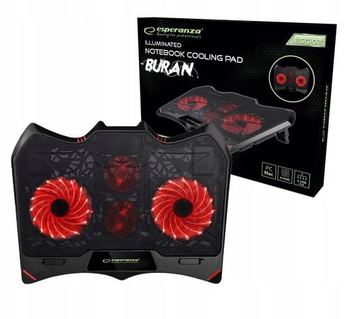 Podstawka chłodząca pod laptopa GAMING LED na Arena.pl