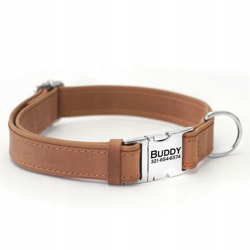 Obroża dla psa Blue z metalową klamrą rozmiar XS na Arena.pl