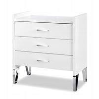 LITTLESKY Blanka Komoda 83x45x86 cm biel