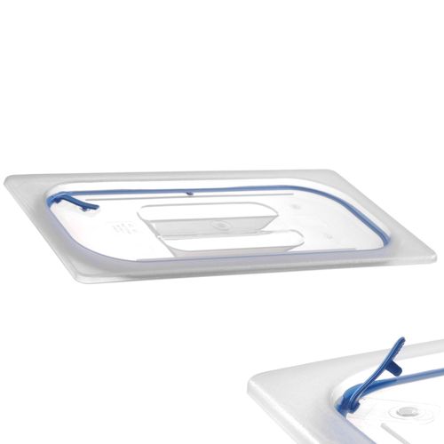 Pokrywka z uszczelką silikonową do pojemników GN 1/1 - HENDI 881804 na Arena.pl