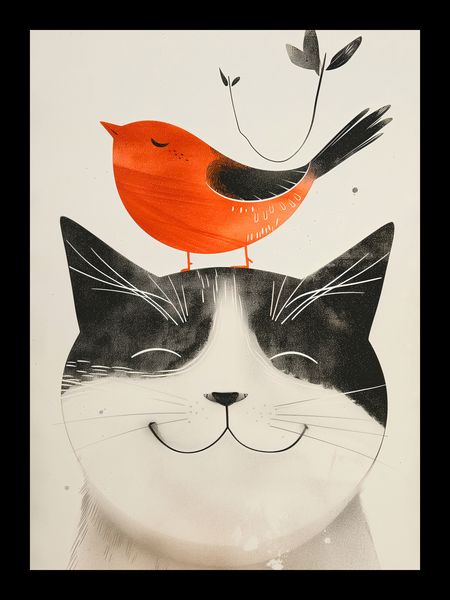 Plakat 13x18cm Pyzaty Przyjaciel zdjęcie 2