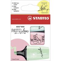 zakreślacz stabilo mini pastellove 3szt 6963