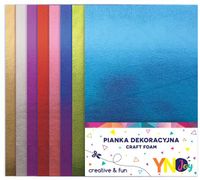 PIANKA DEKORACYJNA NC-012 8SZT METALLIC INTERDRUK