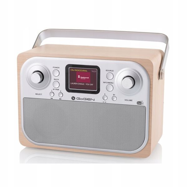 Radio Retro FM DAB+ Bluetooth USB AUX Budzik GoGEN zdjęcie 1