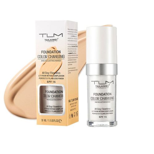 Podkład zmieniający kolor TLM Płynna baza Zmiana makijażu na Twój 30ml na Arena.pl