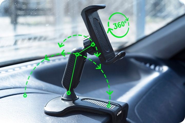 UCHWYT DO SAMOCHODU NA TELEFON KOKPIT DESKĘ KLIPS zdjęcie 8