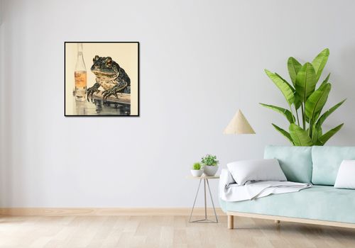 Plakat 70x70cm Refleksje Błotniaka na Arena.pl