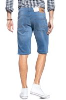 MUSTANG CHICAGO MĘSKIE SZORTY KRÓTKIE SPODENKI DENIM BLUE 1011731 5000 312 W38