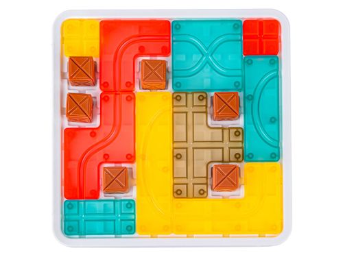 GRA PLANSZOWA, KOLOROWE KLOCKI UKŁĄDANKA na Arena.pl