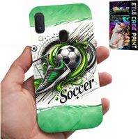 ETUI DO SAMSUNG GALAXY A20E - PIŁKA NOŻNA, FOOTBALL PIŁKA CASE + SZKŁO