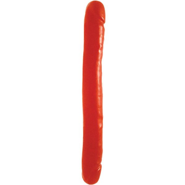 Podwójne dildo Double Dong Red zdjęcie 1