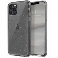 ETUI SILIKONOWE UNIQ LIFEPRO TINSEL DO IPHONE 11 CZARNE/DYMNE