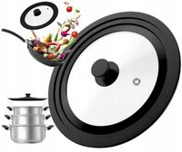 UNIWERSALNA POKRYWKA DO GARNKA I PATELNI 24/26/28cm SLIKONOWA