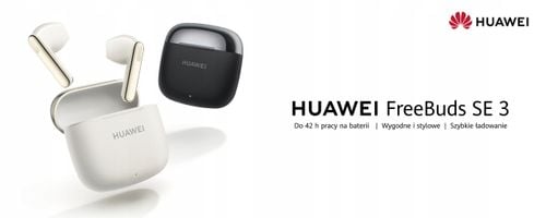 Słuchawki HUAWEI FreeBuds SE 3 Czarny na Arena.pl