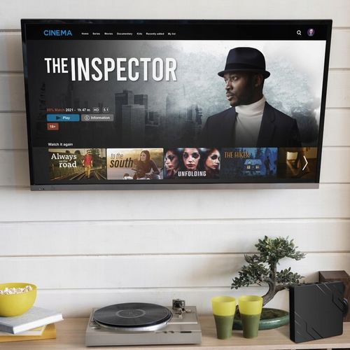 SMART TV BOX 3D ANDROID 13 WIFI BLUETOOTH ODTWARZACZ 4K + PILOT KABEL na Arena.pl