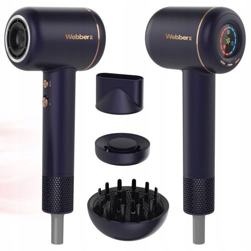 SUSZARKA DO WŁOSÓW WEBBER 3W1 ULTRA-SILENCE JONIZACJA 1600W LED na Arena.pl