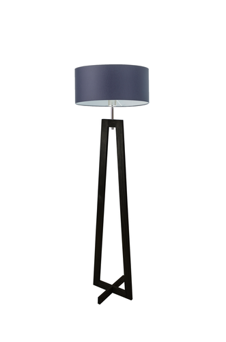 Lampa podłogowa BALI hebanowa E27 na Arena.pl