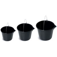 Wiadro budowlane gospodarcze z lejkiem 12l,16l,20l