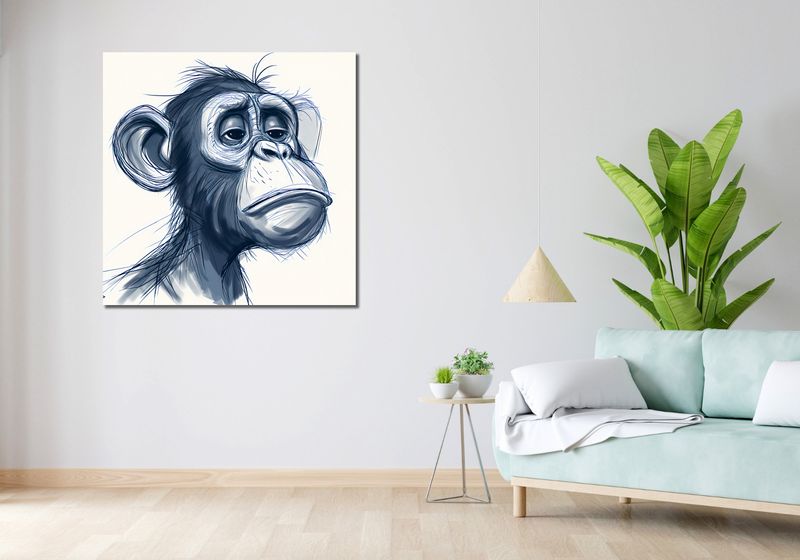 Obraz 100x100cm Zaduma zdjęcie 2