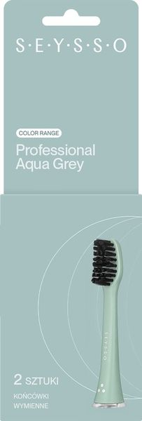 Końcówki do szczoteczki SEYSSO COLOR BASIC/PROFESSIONAL Aqua Grey zdjęcie 2