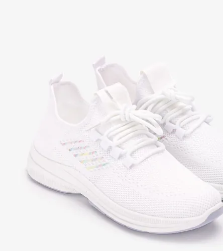 Białe sneakersy sportowe Merja 40 na Arena.pl