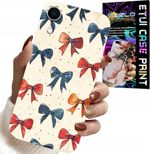 ETUI DO IPHONE XR - KOLOROWE WSTĄŻKI WSTĄŻKA MODNE WZORY na Arena.pl