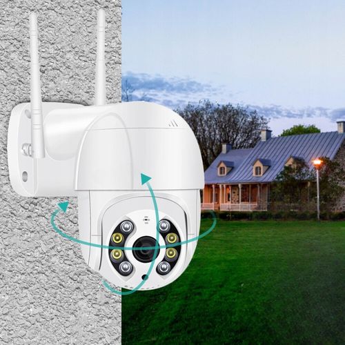 Kamera WiFi SMART IP Zewnętrzna Obrotowa FULL HD 2MPx 1080P 4xZOOM Detekcja na Arena.pl