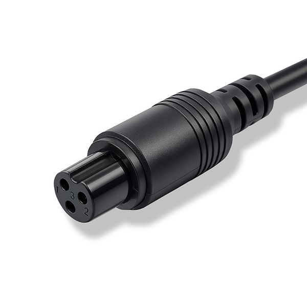 Qoltec Ładowarka e-bike 36/42V 2A GX12-3P + kabel zdjęcie 4