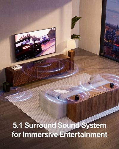 Soundbar subwoofer głośnik Ultimea Aura A30 5.1 kanały APP na Arena.pl