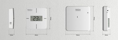 STEROWNIK REGULATOR TEMPERATURY BEZPRZEWODOWY POKOJOWY TECH T-2x Wi-Fi WIFI na Arena.pl