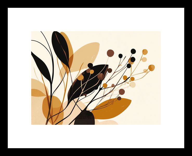 Plakat 18x13cm Jesienne Sylwety zdjęcie 3