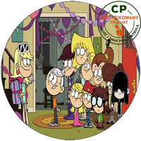 Opłatek na tort - Harmidom/The Loud Hause