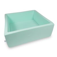 Suchy basen 110x110x40cm miętowy bez piłek