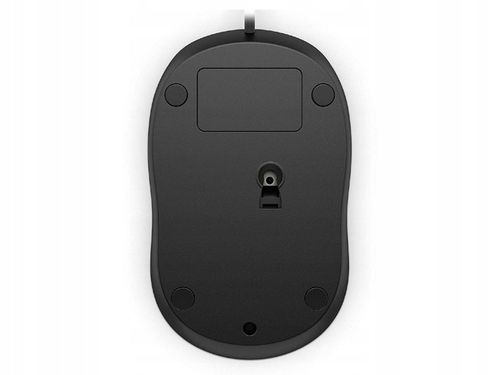 Mysz przewodowa biurowa HP 1000 sensor optyczny 1200 DPI (4QM14AA) czarny na Arena.pl