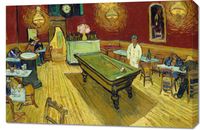Obraz 90x60cm The Night Café, Van Gogh Vintage do Salonu