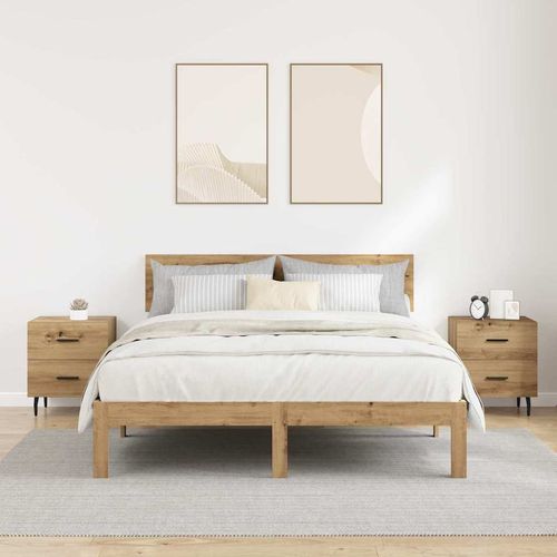 Szafka Nocna z szufladą 2 pcs dąb artisan 40 x 35 x 47.5 cm na Arena.pl