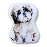 Poduszka piesek przytulanka maskotka z psem pluszowy pies shih tzu