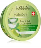 eveline extra soft krem do twarzy i ciała aloe & oliwka 175 ml