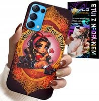 ETUI DO OPPO RENO5 4G 5G - SUCKER FOR YOU MODNE LALKA CASE + SZKŁO