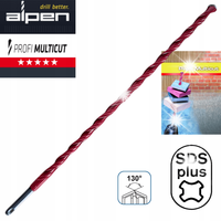 Alpen wiertło uniwersale Profi MultiCut fi 18x450 mm SDS-plus 0057901800100