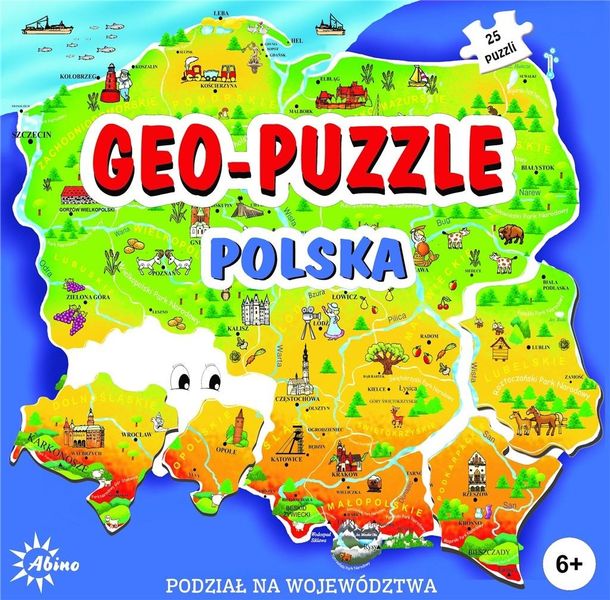 geo-puzzle polska 2595 zdjęcie 1