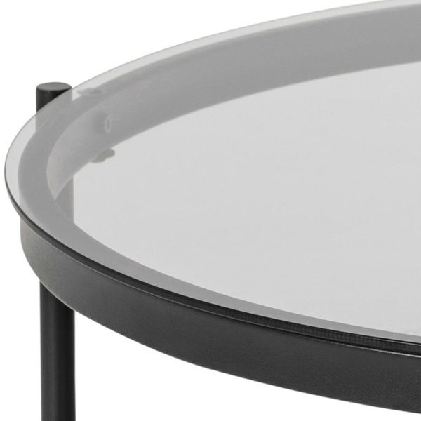 Stolik Bayonne Glass/black zdjęcie 4