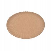 Talerz papierowy kraft 18cm 100szt