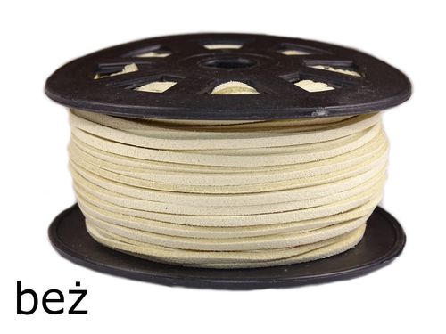 Rzemyk imitacja skóry 3mm ( 1 mb ) na Arena.pl