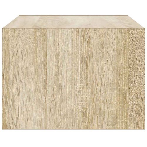 Szafka pod TV z oświetleniem LED, dąb sonoma, 75x35,5x25 cm na Arena.pl