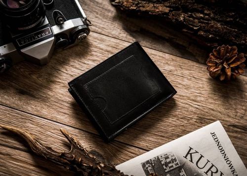 portfel męski w orientacji poziomej ze skóry naturalnej - peterson na Arena.pl