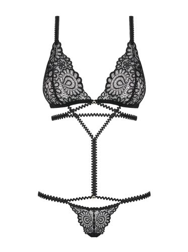 bielizna mixty body czarne  s/m na Arena.pl