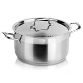 Garnek Orion Anett z Pokrywką Stalowy Nierdzewny 22 cm 4,3L Premium