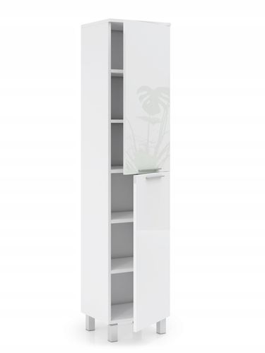 SŁUPEK ŁAZIENKOWY WYSOKI 40CM BIAŁY POŁYSK AKRYL na Arena.pl