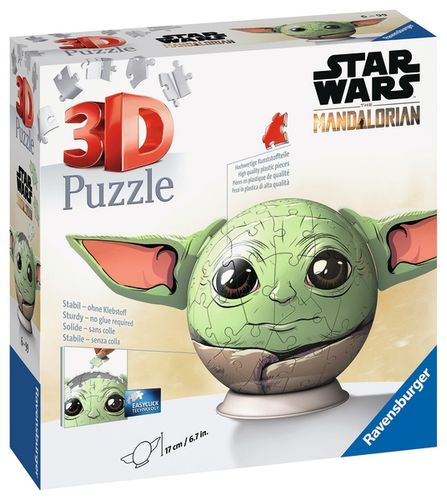 Puzzle 72 3D Grogu Kula Star Wars Ravensburger na Arena.pl